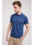 Lee Cooper Anchors İndigo Polo Yaka T-Shirt 3