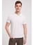 Paper Beyaz Polo Yaka T-Shirt 3