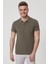 Erkek Haki Polo T-Shirt 2