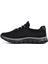 Flexible Siyah-Siyah Comfort Unisex Bağcıksız Yürüyüş Ayakkabı 2