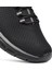 Flexible Siyah-Siyah Comfort Unisex Bağcıksız Yürüyüş Ayakkabı 4