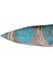 Çiçek Desenli Turkuaz Kırlent Kılıfı 45CM*45CM 4