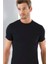 Erkek 0 Yaka Likralı Tshirt 6571 1
