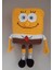 Sünger Bob Uyku Arkadaşı Amigurumi Organik Oyuncak 1