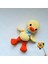 Sevimli Ördek Uyku Arkadaşı Amigurumi Organik Oyuncak 1