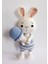 Tavşan Sunny ve Dondurması Amigurumi Organik Oyuncak 1