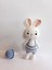 Tavşan Sunny ve Dondurması Amigurumi Organik Oyuncak 2
