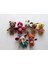 Sevimli Tayfa Maskot Takımı Amigurumi Organik Oyuncak 1