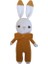 Hardal Miniş Tavşan Uyku Arkadaşı Amigurumi Organik Oyuncak 1