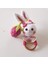 Yenidoğan Sevimli Tavşan Sepetli Takım Amigurumi Organik Oyuncak 4