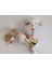 Şapşik Tavşan Uyku Arkadaşı ve Çıngırak Amigurumi Organik Oyuncak 4