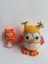 Baykuş Uyku Arkadaşı ve Çıngırak Amigurumi Organik Oyuncak 2