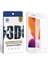 D+ iPhone 8 Plus Privacy Ekran Koruyucu White 1