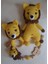 Aslan Kral Uyku Arkadaşı Seti Amigurumi Organik Oyuncak 2