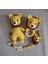 Aslan Kral Uyku Arkadaşı Seti Amigurumi Organik Oyuncak 3