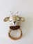 Yeni Doğan Uykucu Geyik Seti Amigurumi Organik Oyuncak 3