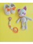 Kedi Sunny Yeni Doğan Seti Amigurumi Organik Oyuncak 1
