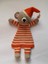 Uykucu Toby Uyku Arkadaşı Amigurumi Organik Oyuncak 1