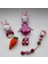 Tavşan Yeni Doğan Seti Amigurumi Organik Oyuncak 1