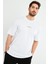 Oversize Yazı Baskılı Bisiklet Yaka % 100 Pamuk T Shirt Erkek T Shirt 5721020 2