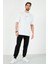 Oversize Yazı Baskılı Bisiklet Yaka % 100 Pamuk T Shirt Erkek T Shirt 5721020 4