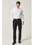 AC&Co / Altınyıldız Classics Erkek Siyah Regular Fit Normal Kesim Yan Cepli Esnek Klasik Pantolon 3