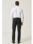 AC&Co / Altınyıldız Classics Erkek Siyah Regular Fit Normal Kesim Yan Cepli Esnek Klasik Pantolon 5