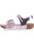 335-8 Rose Cırtlı Kız Çocuk Sandalet 3