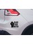Gift Black Lives Matter Tasarımlı Siyah Araç Sticker-1 1