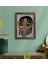 Gift The Lazy People Collection Cute Girl Tasarımlı Doğal Masif Ahşap Çerçeveli Tablo 45X65CM-1 2