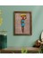 Gift African Woman Tasarımlı Doğal Masif Ahşap Çerçeveli Tablo-3 1