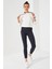Antrasit Kadın Yüksek Bel Termal Slim Fit Dar Paça TAYT-94577 2