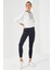 Antrasit Kadın Yüksek Bel Termal Slim Fit Dar Paça TAYT-94577 3