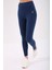 Indigo Kadın Yüksek Bel Slim Fit Dar Paça TAYT-94011 2