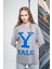 Unisex Yale Tshirt Gri 1