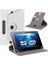 Vorcom S10 10" 360°UNIVERSAL Tablet Kılıfı ve Nano Ekran Koruyucu Beyaz 2