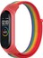 Xiaomi Mi Band 5/6 Uyumlu Spor Dokuma Akıllı Bileklik Kordon Kayış 3