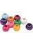 Ahşap Boncuk Renkli 8 mm 10 Adet 1