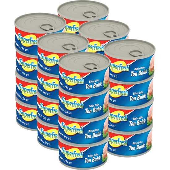 Superfresh Ton Balığı 150 gr x 24 Adet
