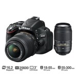 Nikon D5100 18-55 VR + 55-300 VR Kit 16.2 MP 3