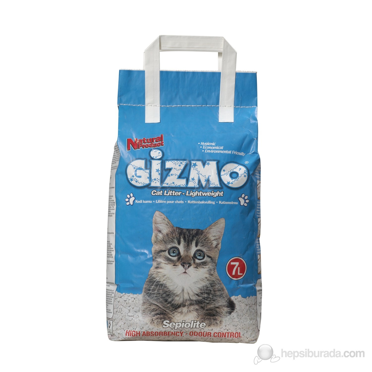 Gizmo Lightweight Kalın Taneli Kedi Kumu 7Lt Fiyatı