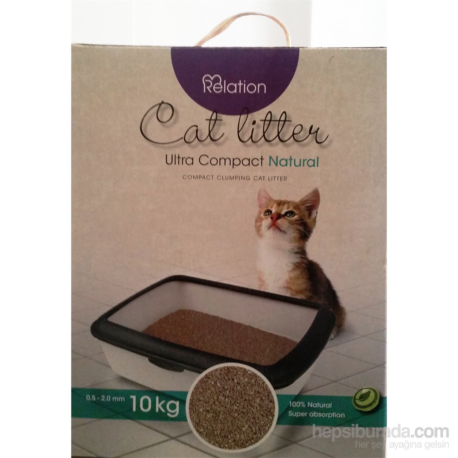 Relation Naturel Dogal Kedi Kumu Cat Litter 10 Kg Fiyatı