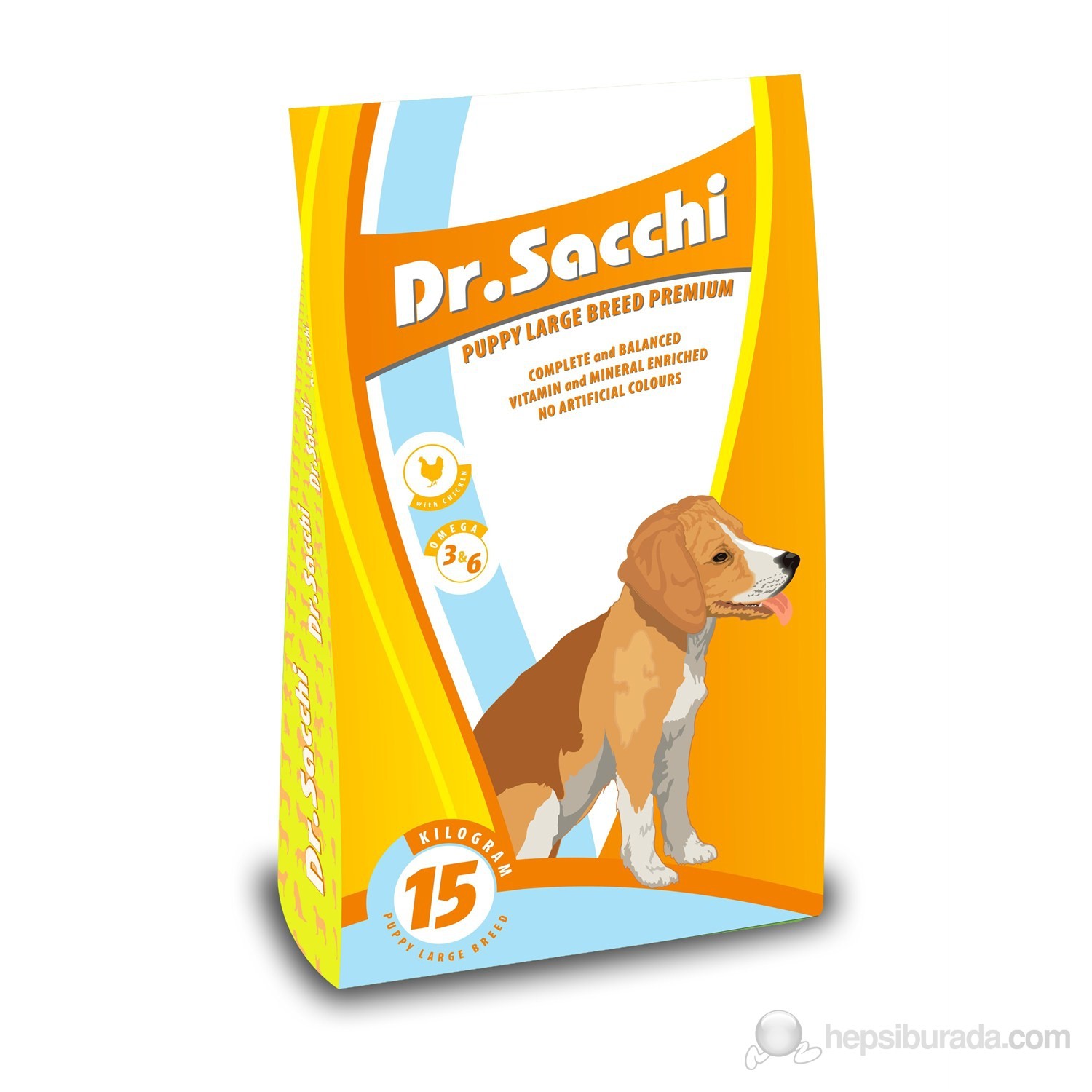 Dr.Sacchi Puppy Large Breed Yavru Köpek Maması 15kg Fiyatı