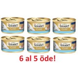 Purina Gourmet Gold Kıyılmış Ton Balıklı Konserve 85 Gr 6 Al 5 Öde!