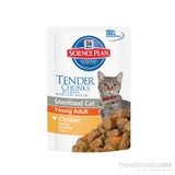 Hill's Science Plan Yetişkin Kısırlaştırılmış Kedi Tavuklu Yaş Mama Pouch 85 Gr