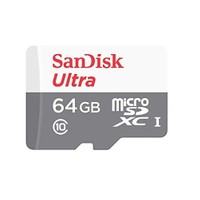 SanDisk 64GB MicroSD 48MB/s Class10 Hafıza Kartı SDSQUNB-064G-GN3MN