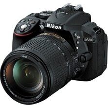 Nikon D5300 + 18-140MM F3.5-5.6G VR KIT 24,2MP 3" LCD Dijital SLR Fotoğraf Makinesi