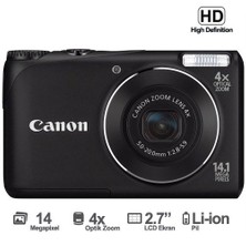 Canon DSC Powershot A2200 14.1 MP 2.7" LCD HD Video Dijital Fotoğraf Makinesi