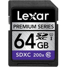 Lexar 64GB SDXC 200X Class 10 Hafıza Kartı (LSD64GBBEU200)