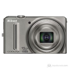Nikon Coolpix S9050 12 MP 15,5X Optik 3" Ekran Dijital Fotoğraf Makinesi